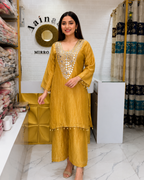 Mirror golden Co-ord Set