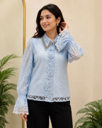 Imported Sworski Rose Top