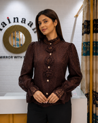 Imported Sworski Rose Top