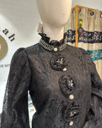Imported Sworski Rose Top