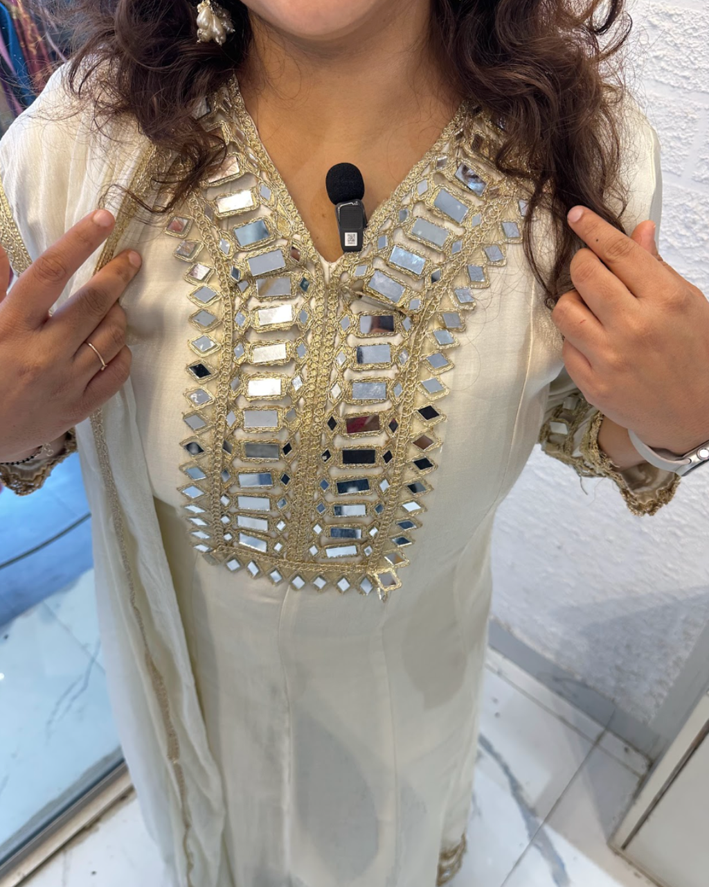 Italian Silk Mirror Long Suit