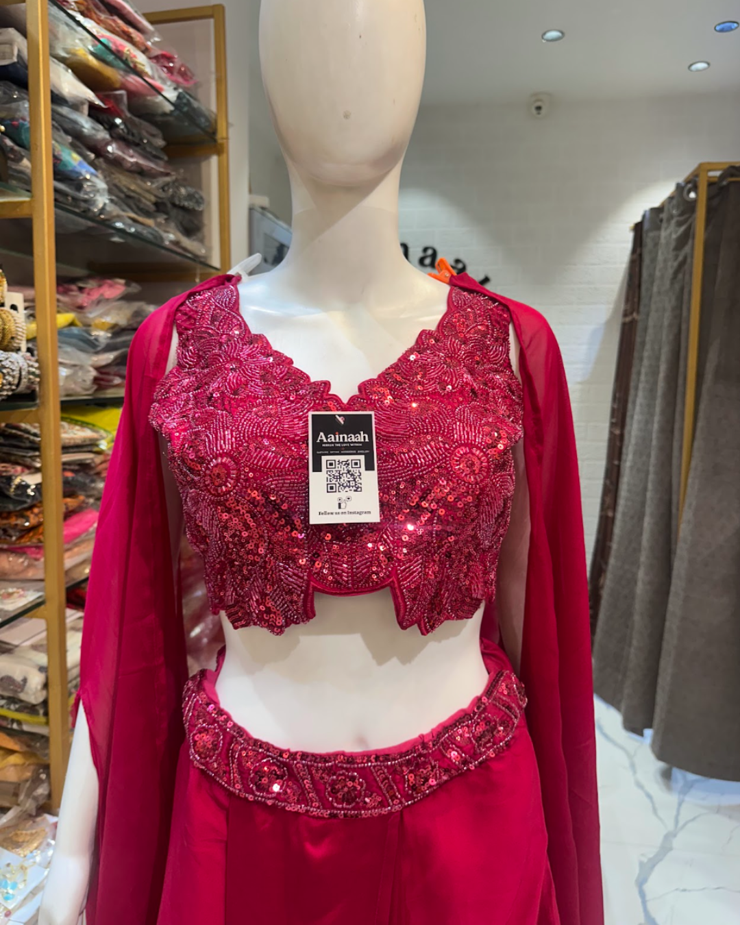 Indo Western - Top, Cutwork, Jackets And Cape- Sleeves Separate