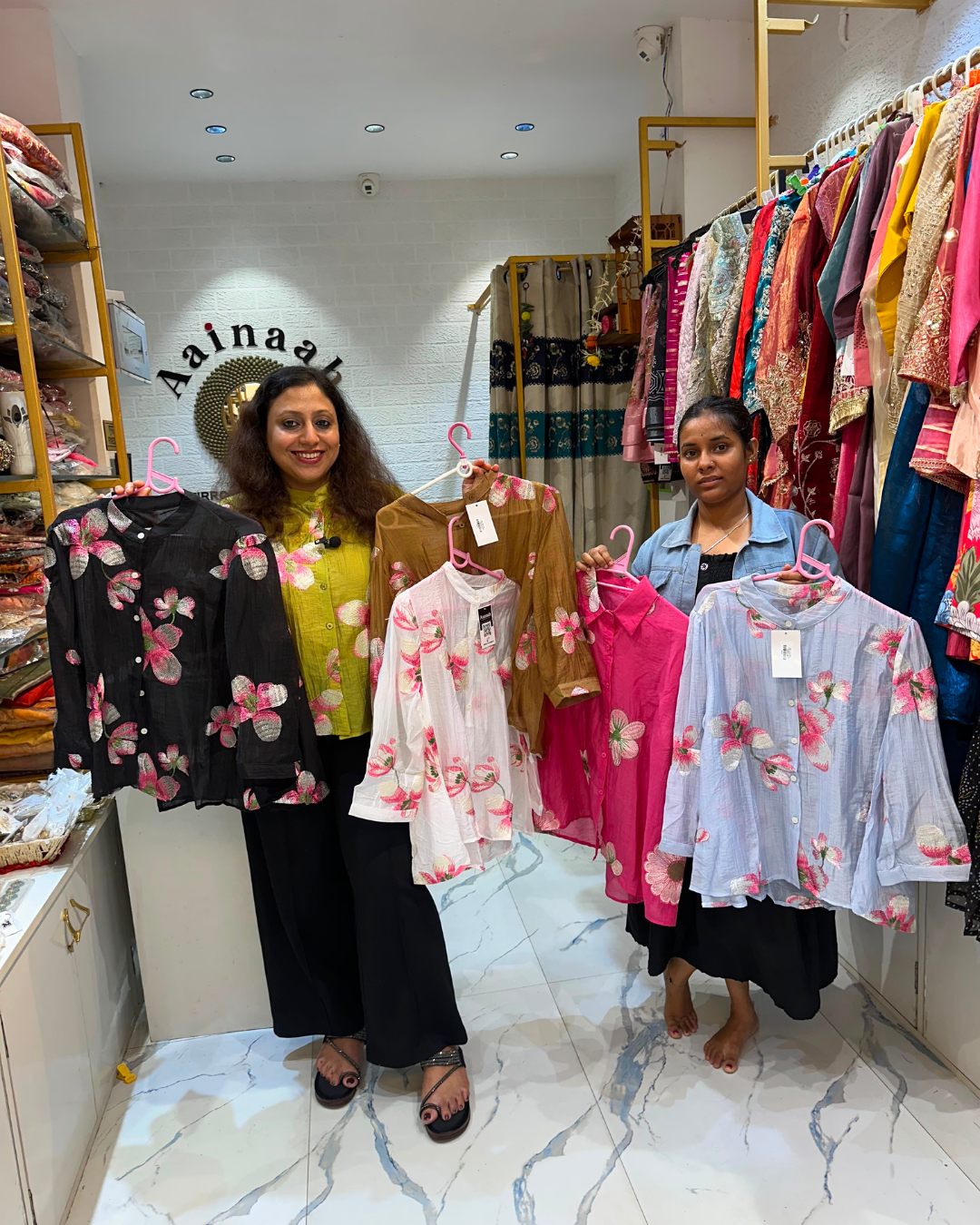 Imported Embroidered Tops