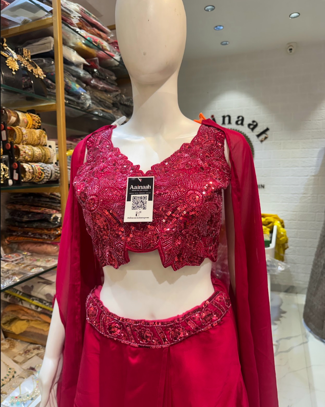 Indo Western - Top, Cutwork, Jackets And Cape- Sleeves Separate