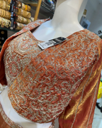 Indo Western Jacket Top, Sharara & Crop Set Dress- Sleeves Separate