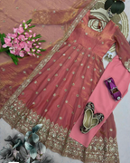 Nazakat Tissue Silk Anarkali
