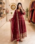 Nazakat Tissue Silk Anarkali