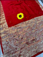 Ghungroo Saree - Kanjiveeram Bandhani with Ghungroo