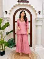 Party Wear Premium Ethnic Coord Set - Jardozi