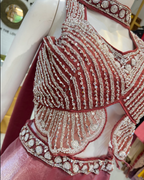 Cut Work Butterfly Indo Western (Sleeves Separate)