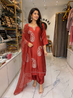 Italian Silk Long Premium Suit Handwork