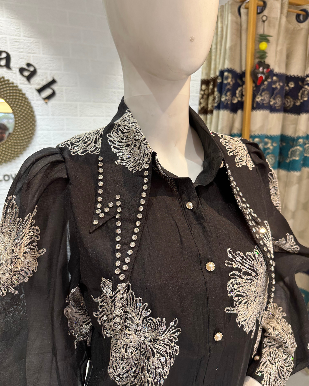 Imported Sworski Party Top