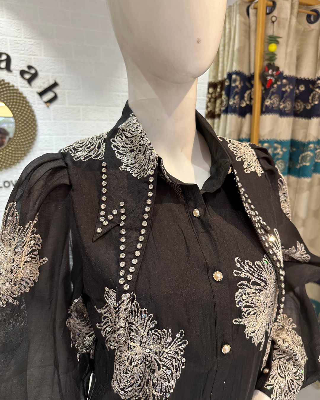 Imported Sworski Party Top