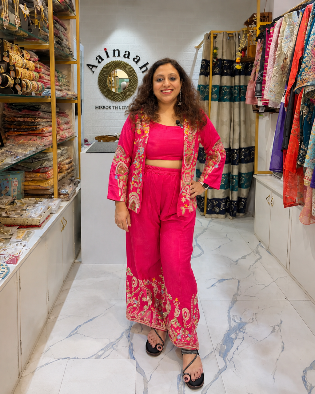 Ethnic Jacket Suit set