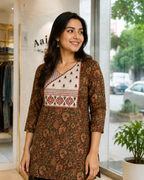 Rayon Cotton Comfort Wear Kurti