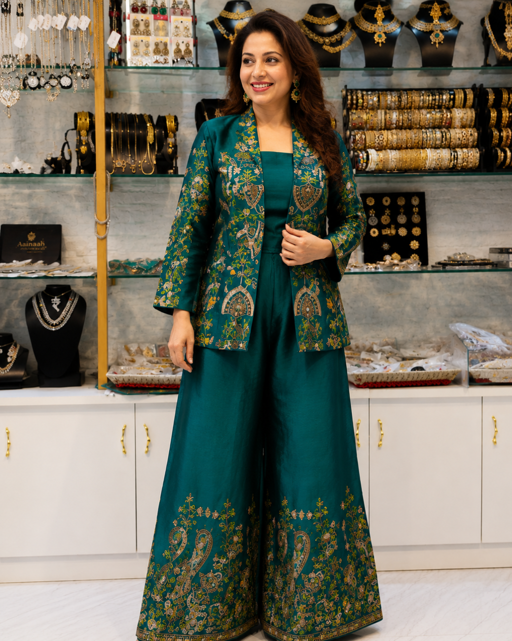Ethnic Jacket Suit set