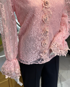 Imported Sworski Rose Top