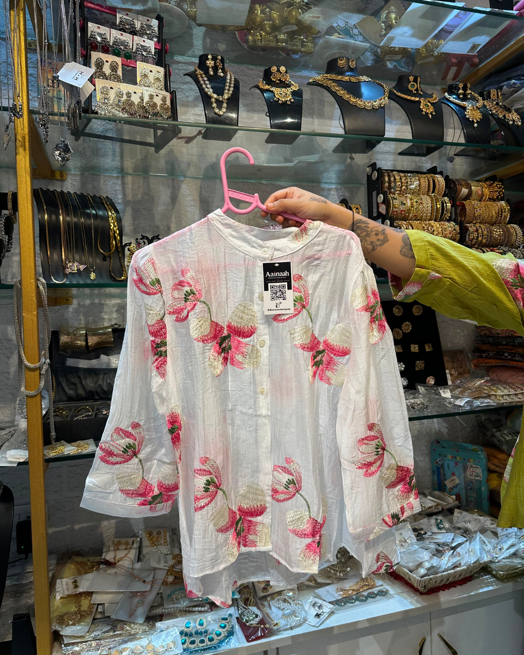 Imported Embroidered Tops