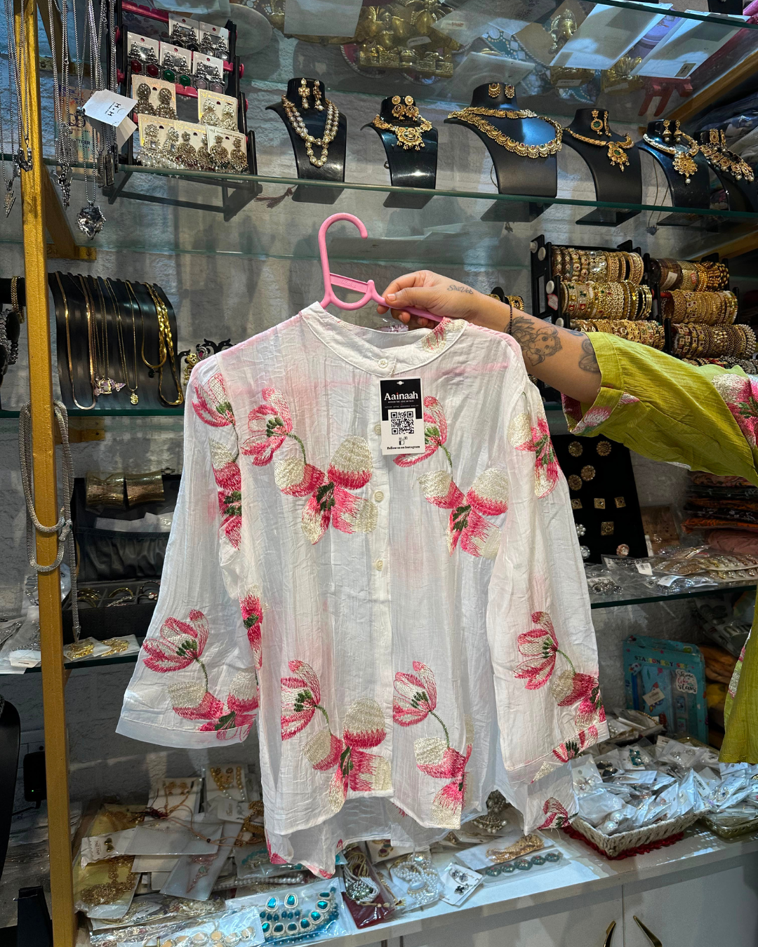 Imported Embroidered Tops