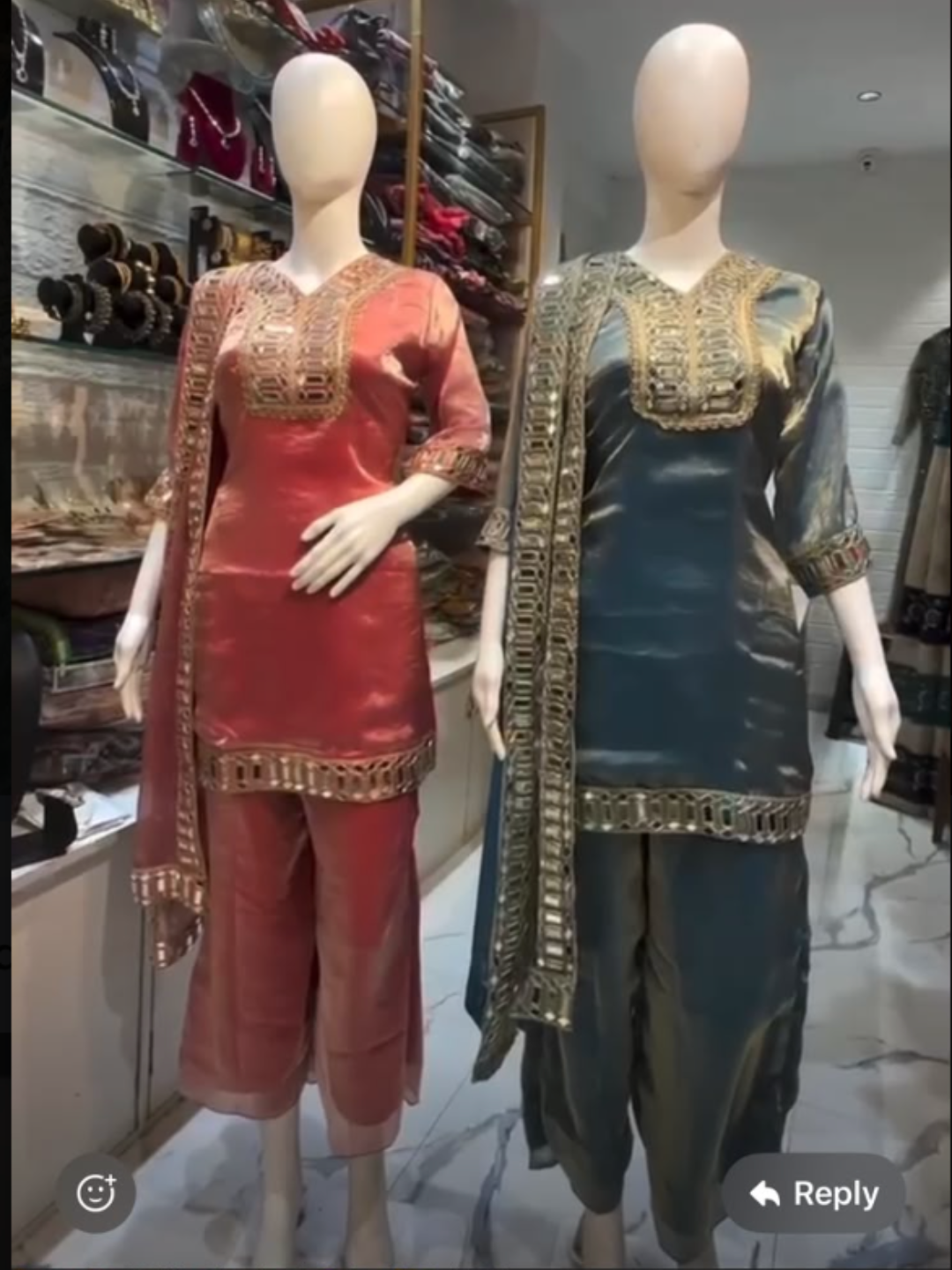 Mirror Party Wear Suit