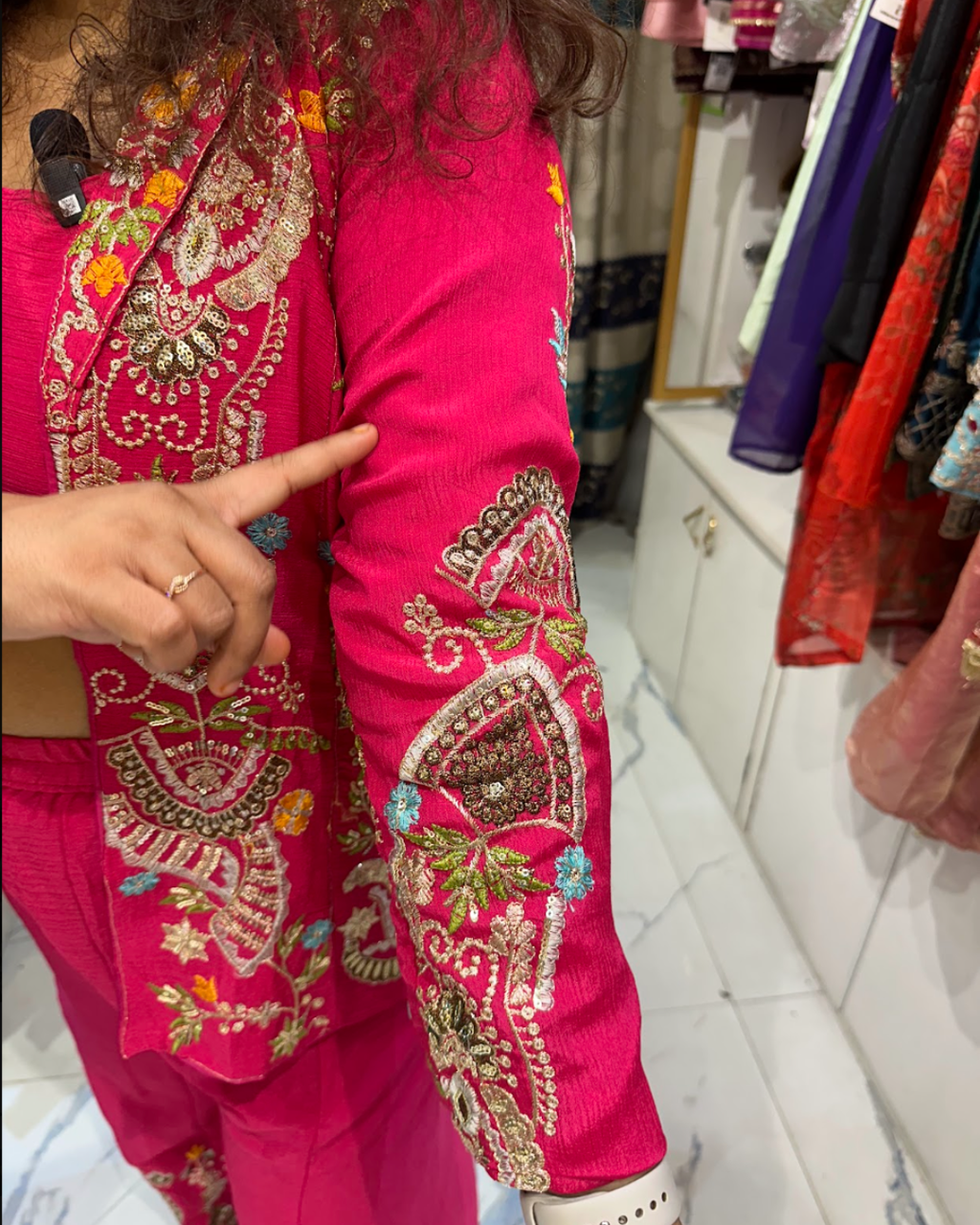 Ethnic Jacket Suit set