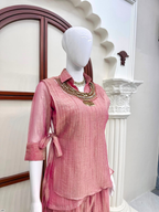 Party Wear Premium Ethnic Coord Set - Jardozi