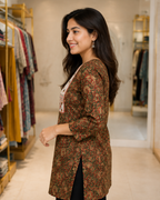 Rayon Cotton Comfort Wear Kurti