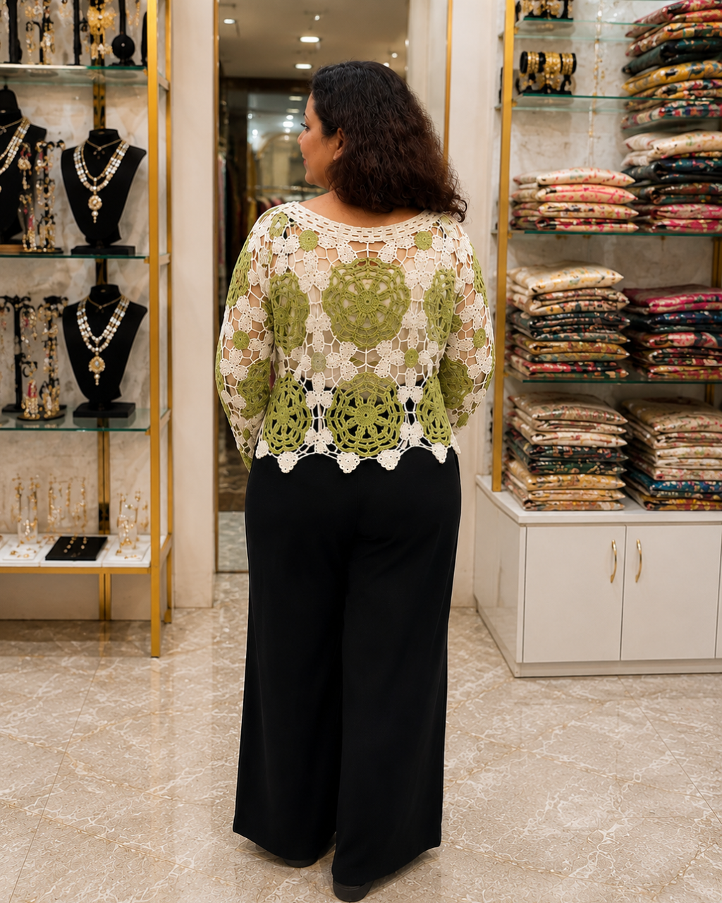 Bohemien Croatia Knitted crop top
