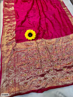 Ghungroo Saree - Kanjiveeram Bandhani with Ghungroo