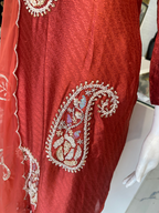 Italian Silk Long Premium Suit Handwork