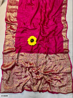 Ghungroo Saree - Kanjiveeram Bandhani with Ghungroo