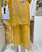 Mirror golden Co-ord Set