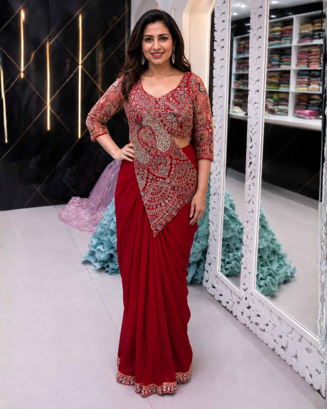 Ready to wear Designer Saree