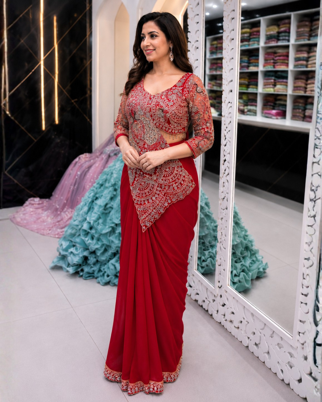 Ready to wear Designer Saree