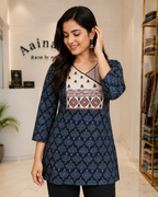 Rayon Cotton Comfort Wear Kurti