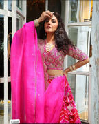New Launching Embroidery Work Lehenga Chol