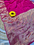 Ghungroo Saree - Kanjiveeram Bandhani with Ghungroo