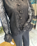 Imported Sworski Rose Top