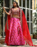 New Launching Embroidery Work Lehenga Chol