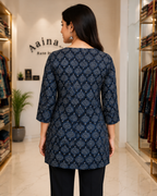 Rayon Cotton Comfort Wear Kurti