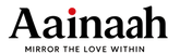 Ainaaah logo on a white background with the tagline 'Mirror the Love Within' and text listing clothing, gifting, accessories, and jewellery.